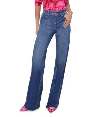 L'Agence Scottie High Rise Wide Leg Jeans in Hayward, photo 5