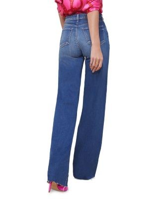 L'Agence Scottie High Rise Wide Leg Jeans in Hayward, photo 7