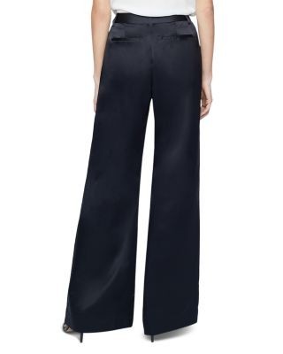 L'Agence Pilar Wide Leg Silk Pants, photo 3