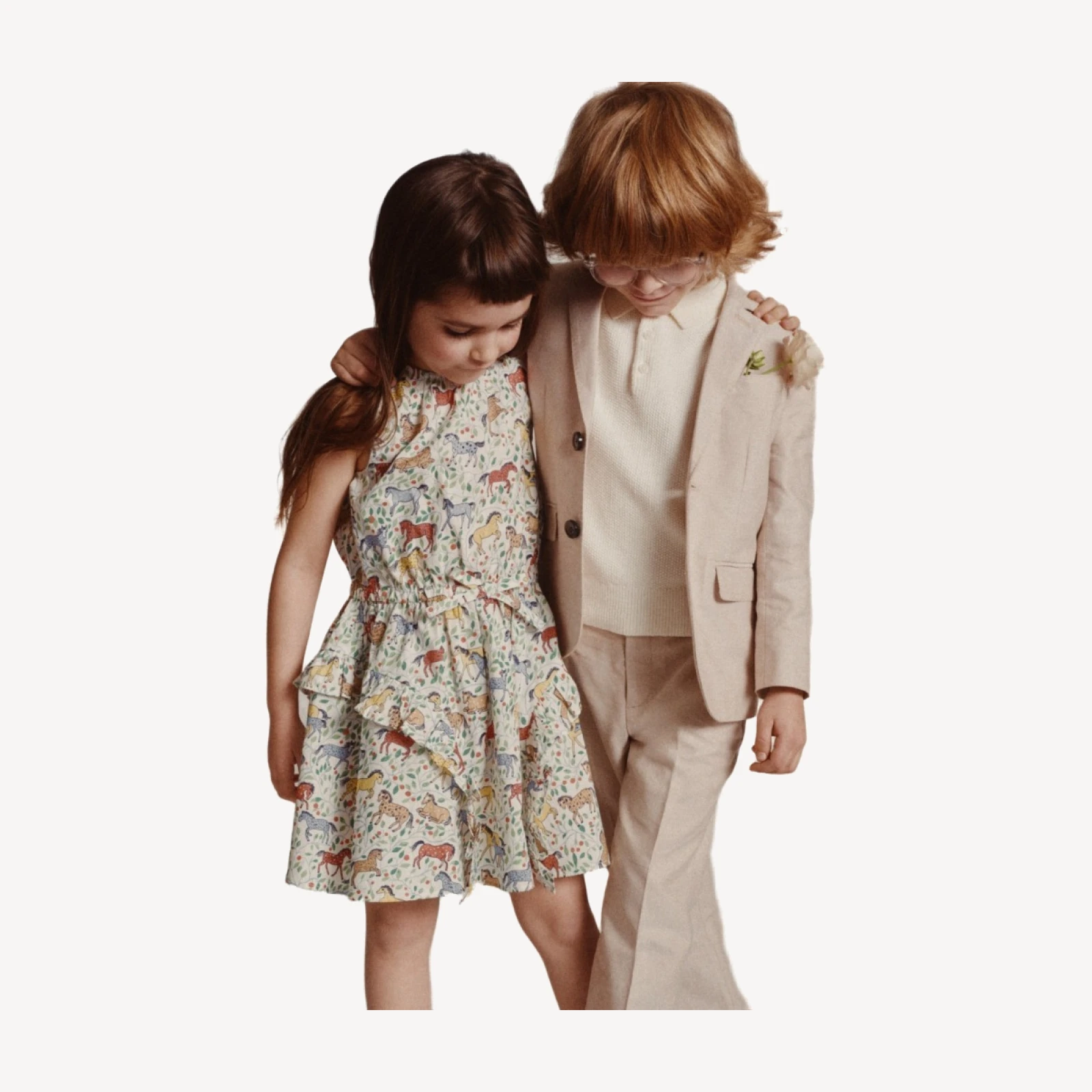 Boys' Ludlow suit jacket in oxford cloth