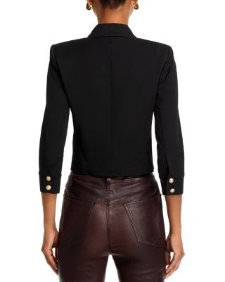 L'Agence Kumi Button Front Crop Jacket, photo 7