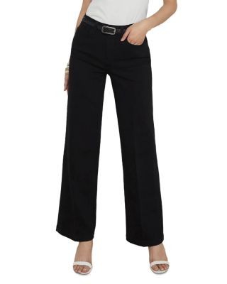 L'Agence Scottie High Rise Wide Leg Jeans in Blanc, photo 5
