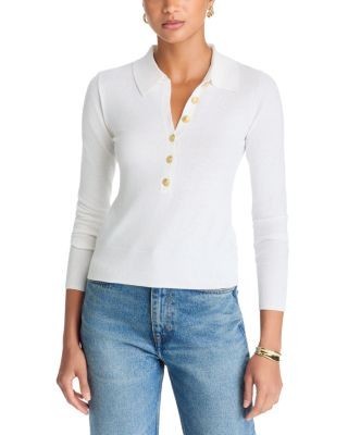 L'Agence Sterling Collared Sweater
