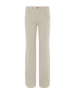L'Agence Scottie High Rise Wide Leg Jeans in Biscuit, photo 4