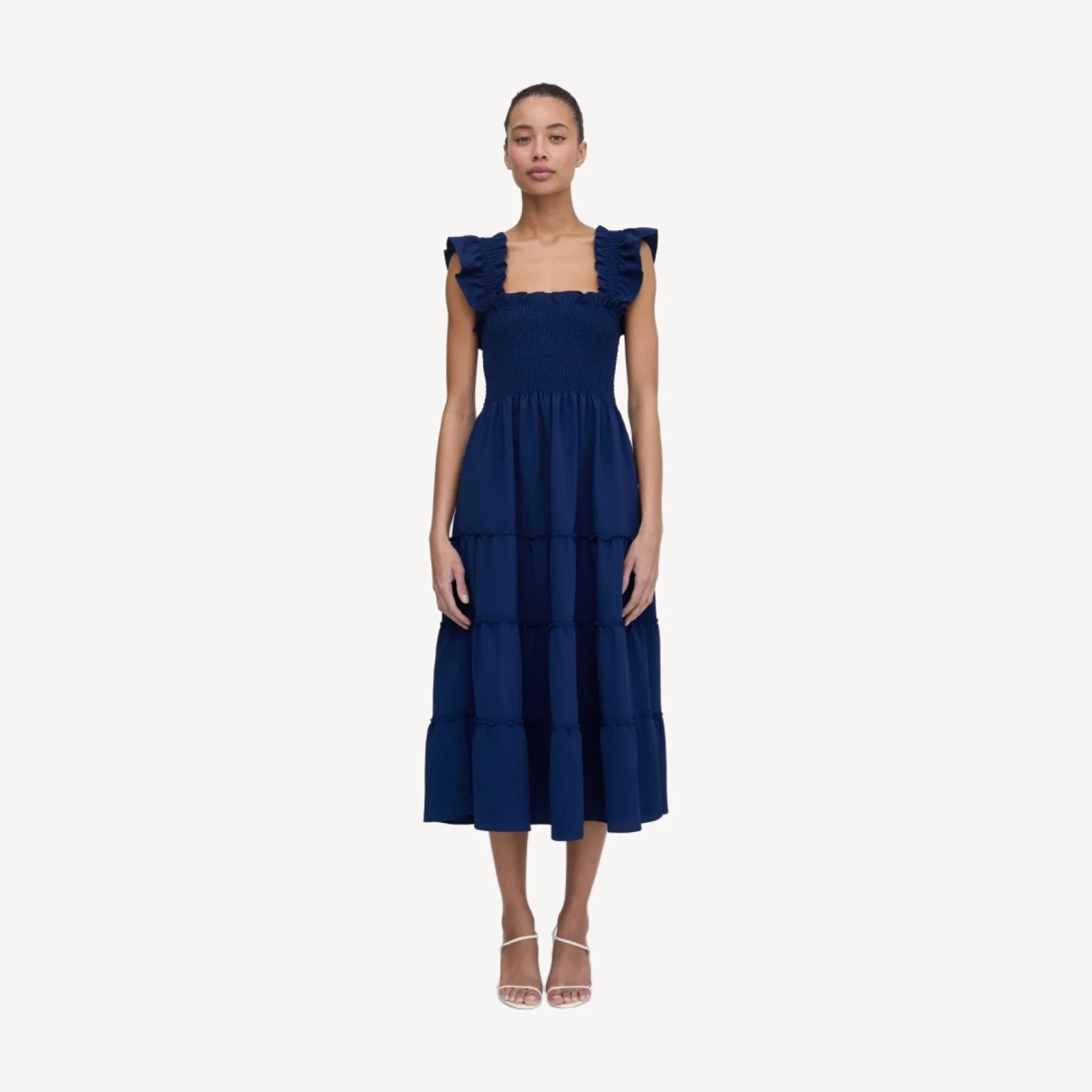 The Ellie Nap Dress - Navy Crepe
