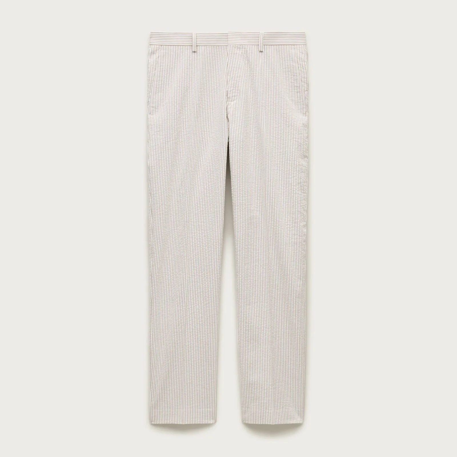 Ludlow Slim-fit suit pant in cotton seersucker