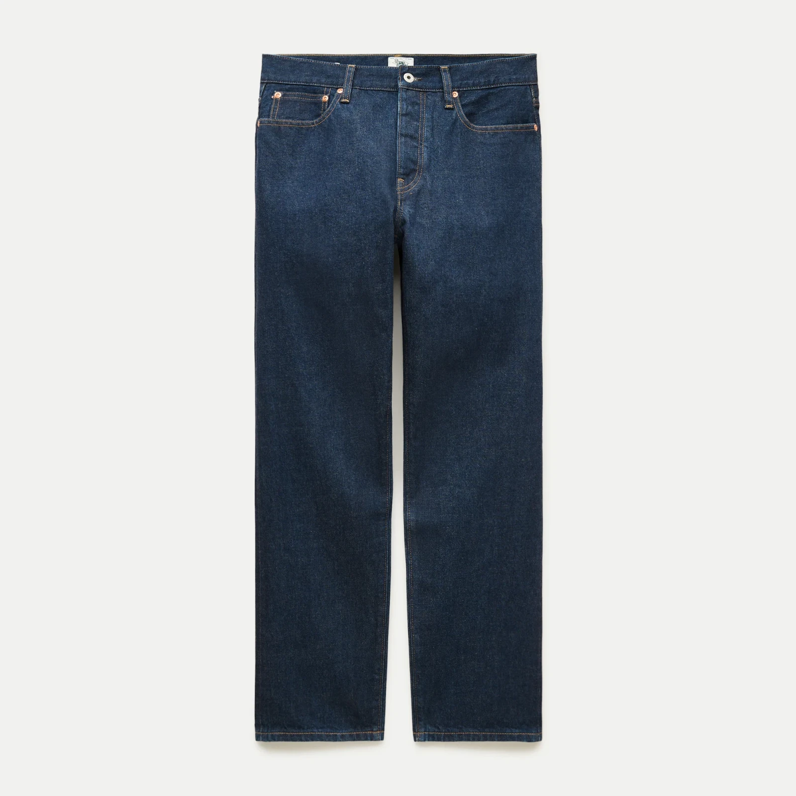 Classic Straight jean in resin-rinse Japanese selvedge denim