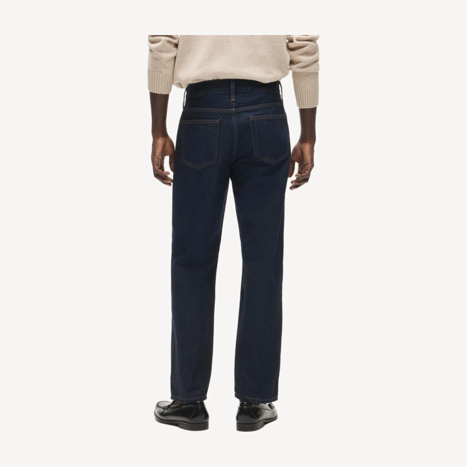Classic Straight jean in resin-rinse Japanese selvedge denim