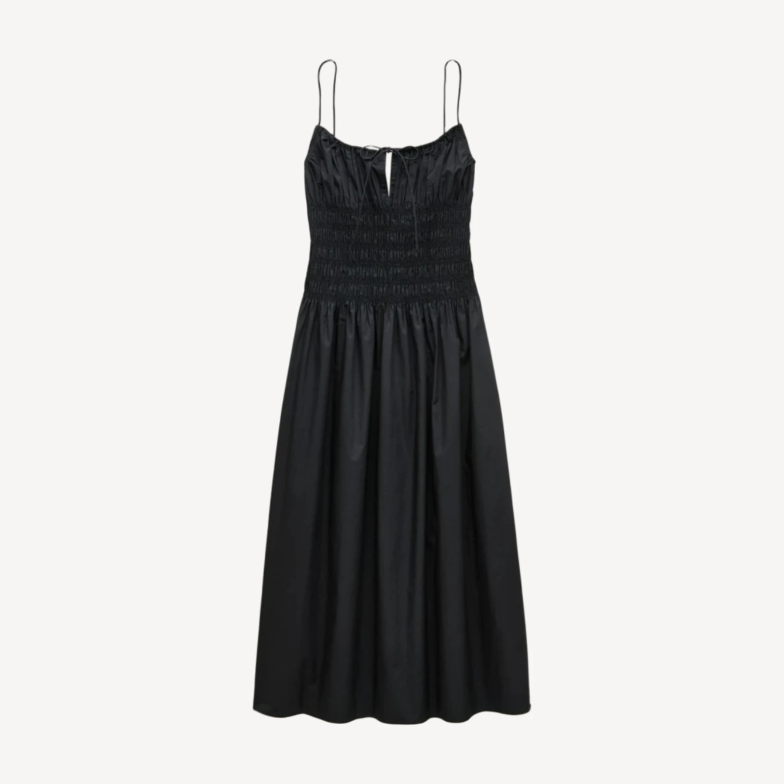Reverie dress in cotton poplin