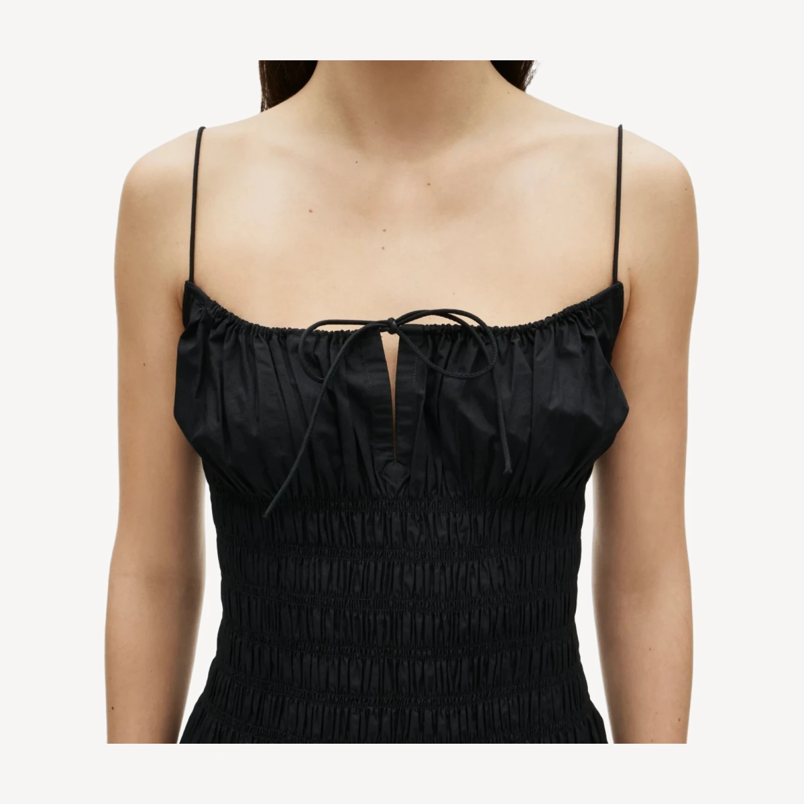 Reverie dress in cotton poplin