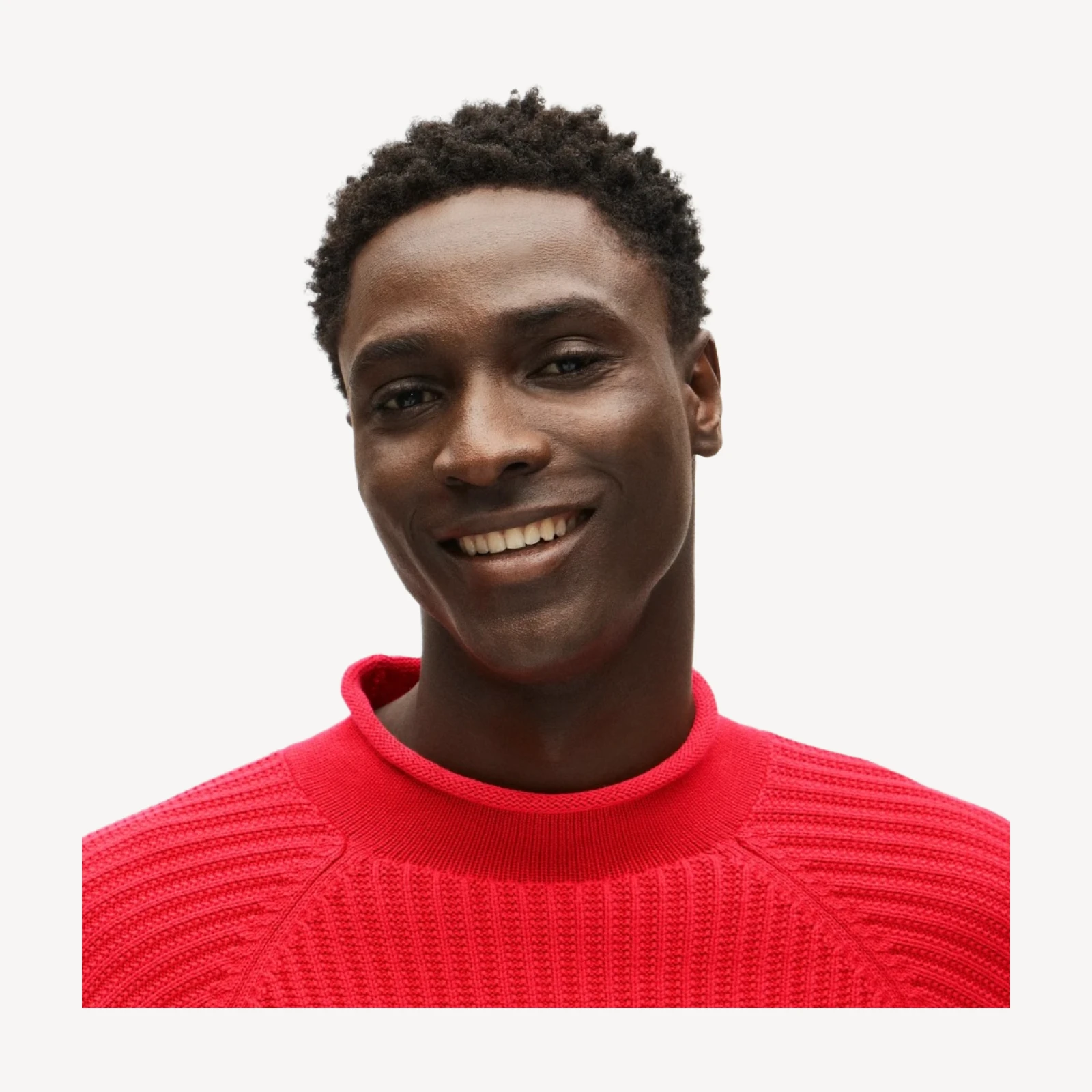 Summer Rollneck™ ribbed sweater