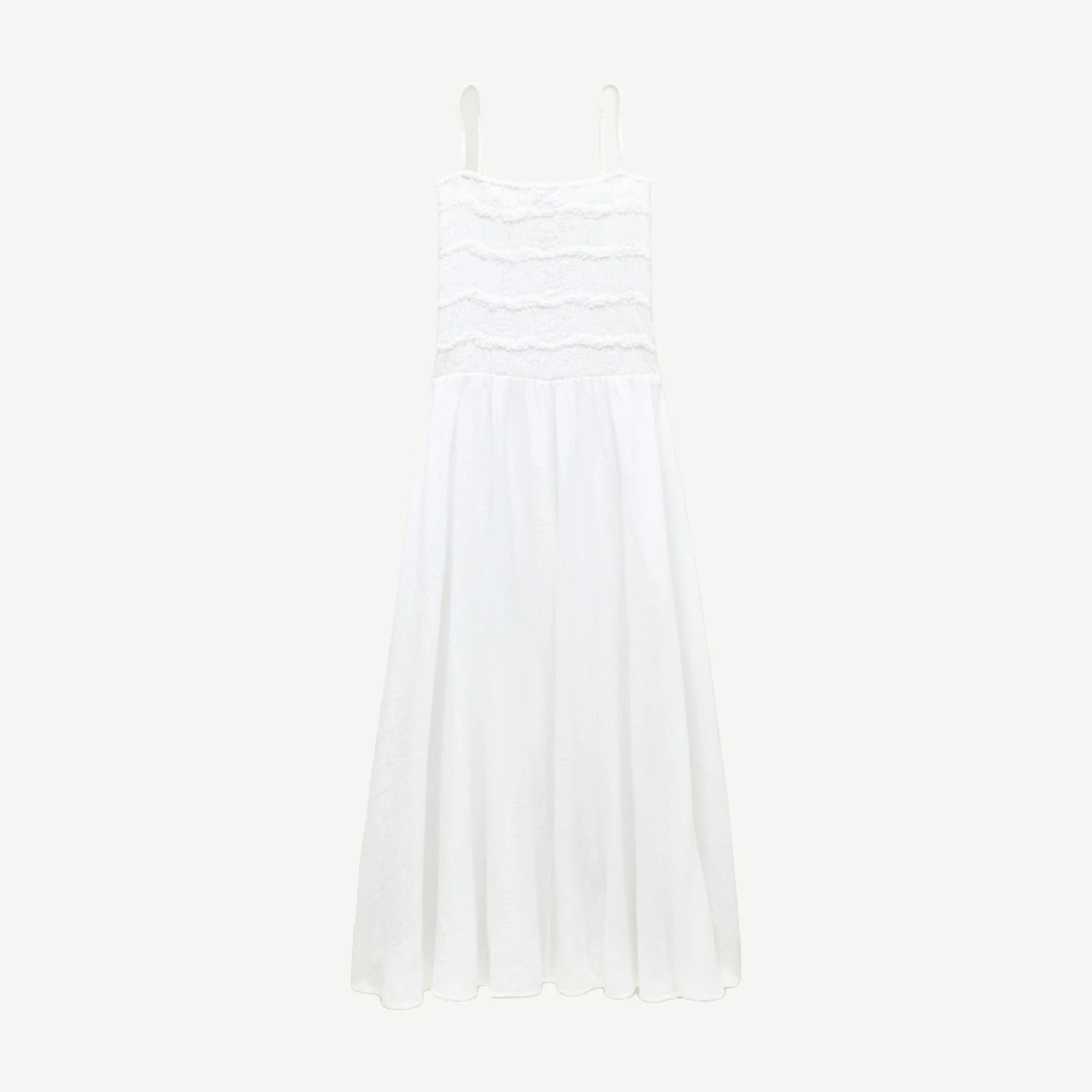 Wave maxi dress in sunny gauze