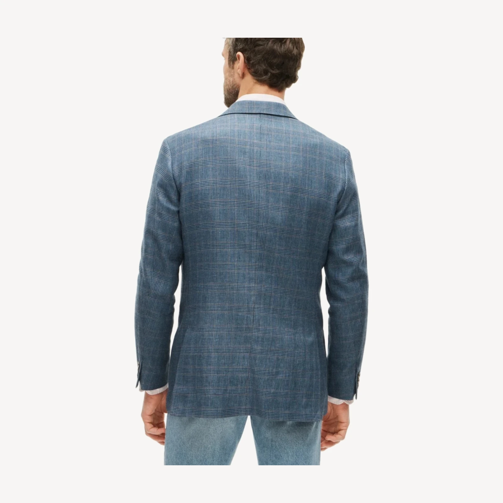 Sportcoat in English linen-wool blend