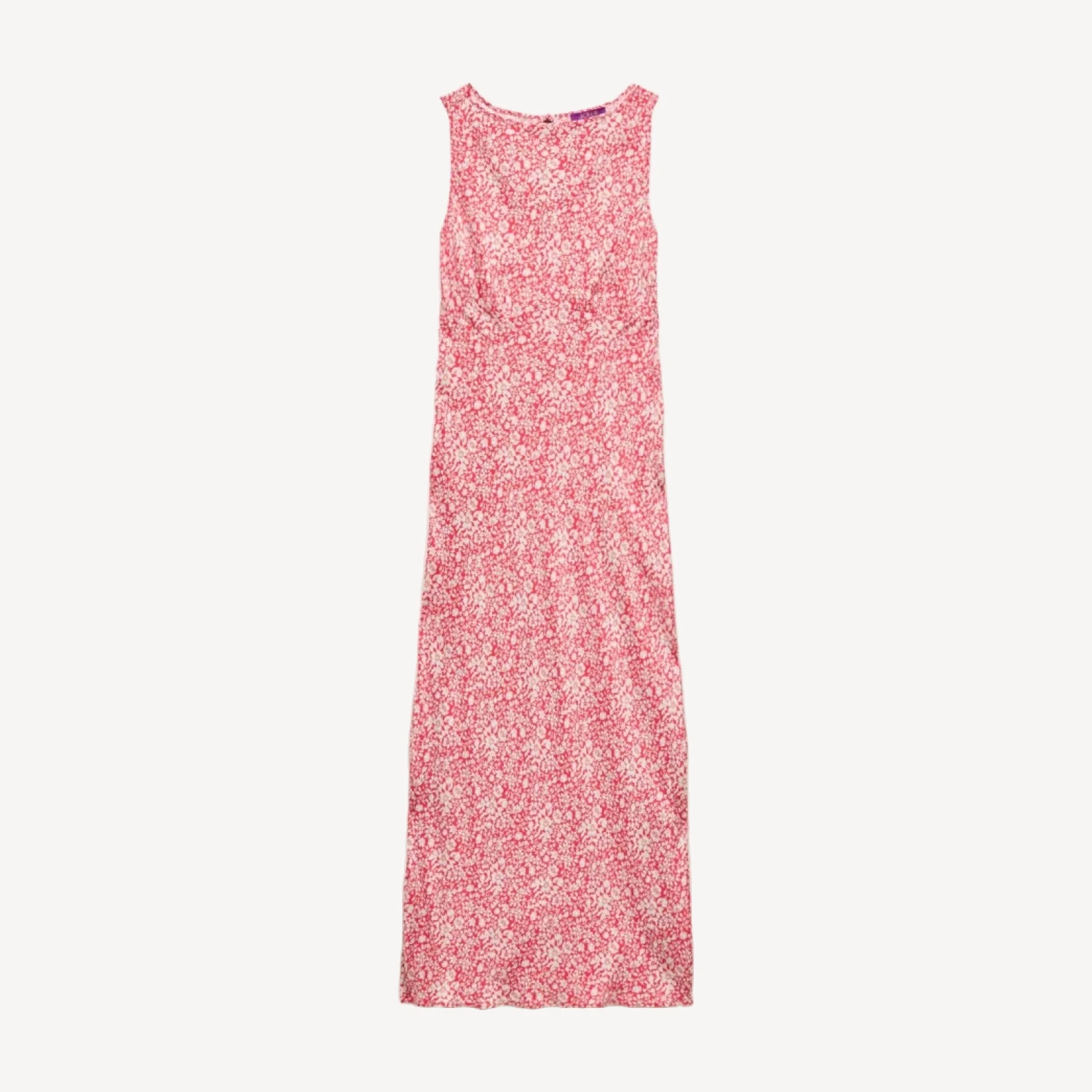 Bias-cut slip dress in Liberty® Lizzy floral fabric