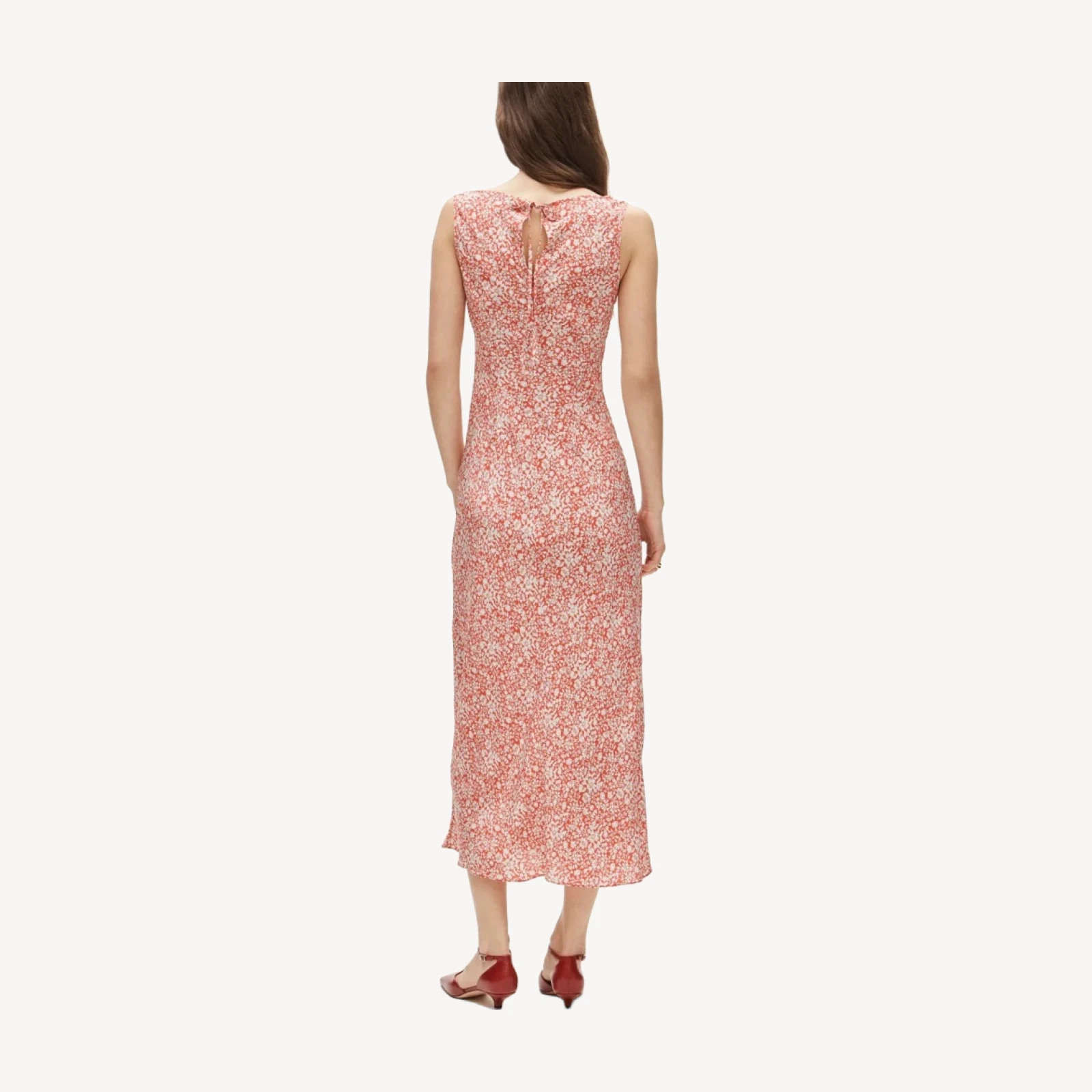 Bias-cut slip dress in Liberty® Lizzy floral fabric