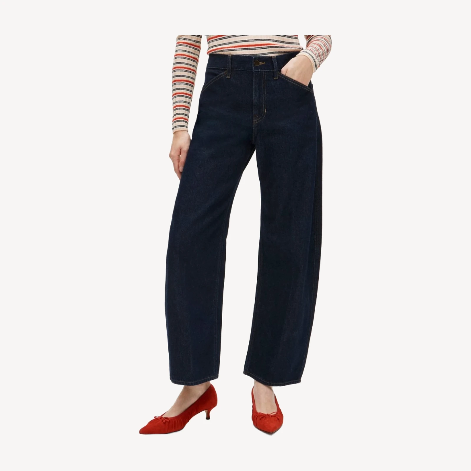 Zoe barrel jean