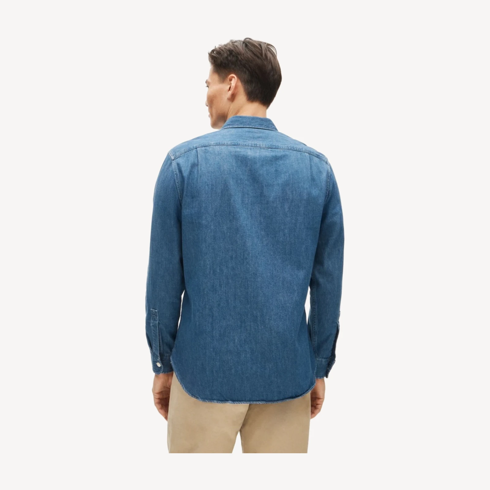 Midweight denim workshirt