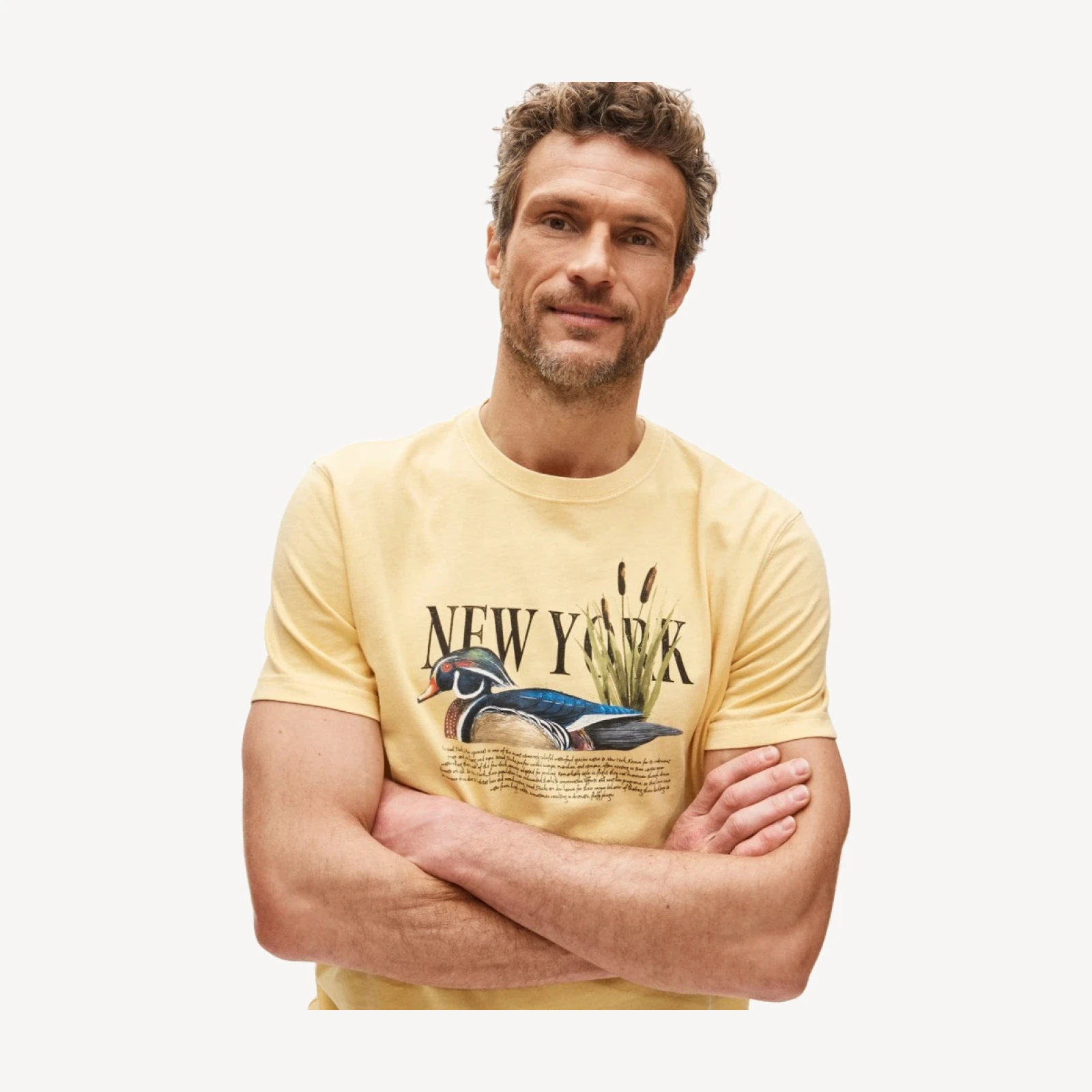 Vintage-wash cotton graphic T-shirt