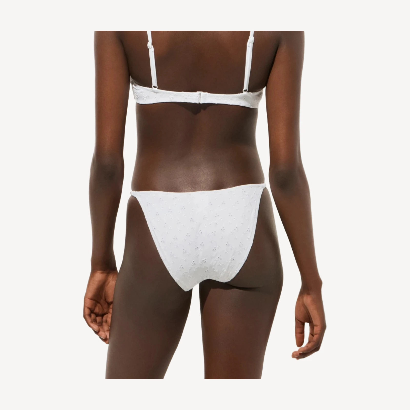 '90s no-tie eyelet string bikini bottom