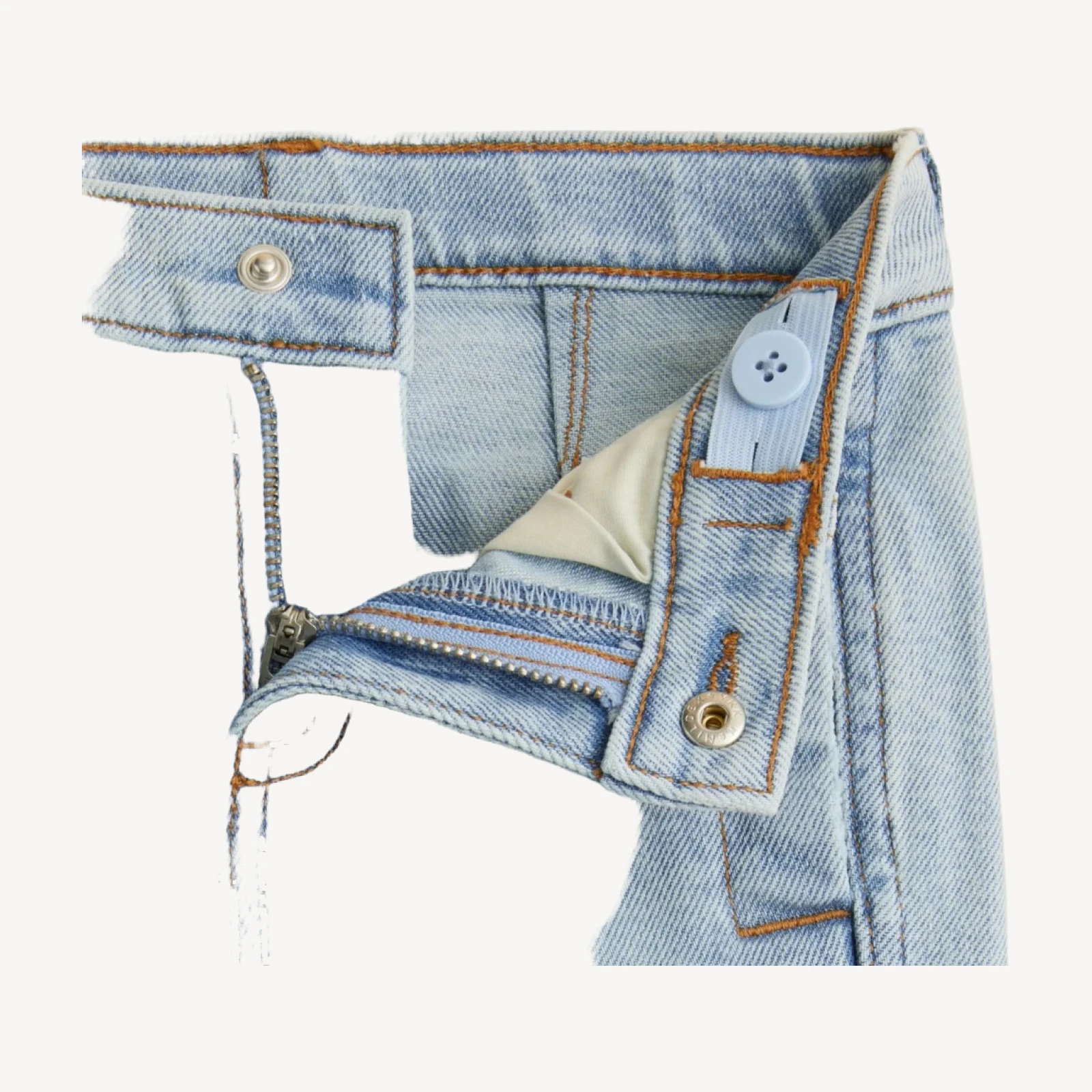 Girls' Sailor stretch denim trouser