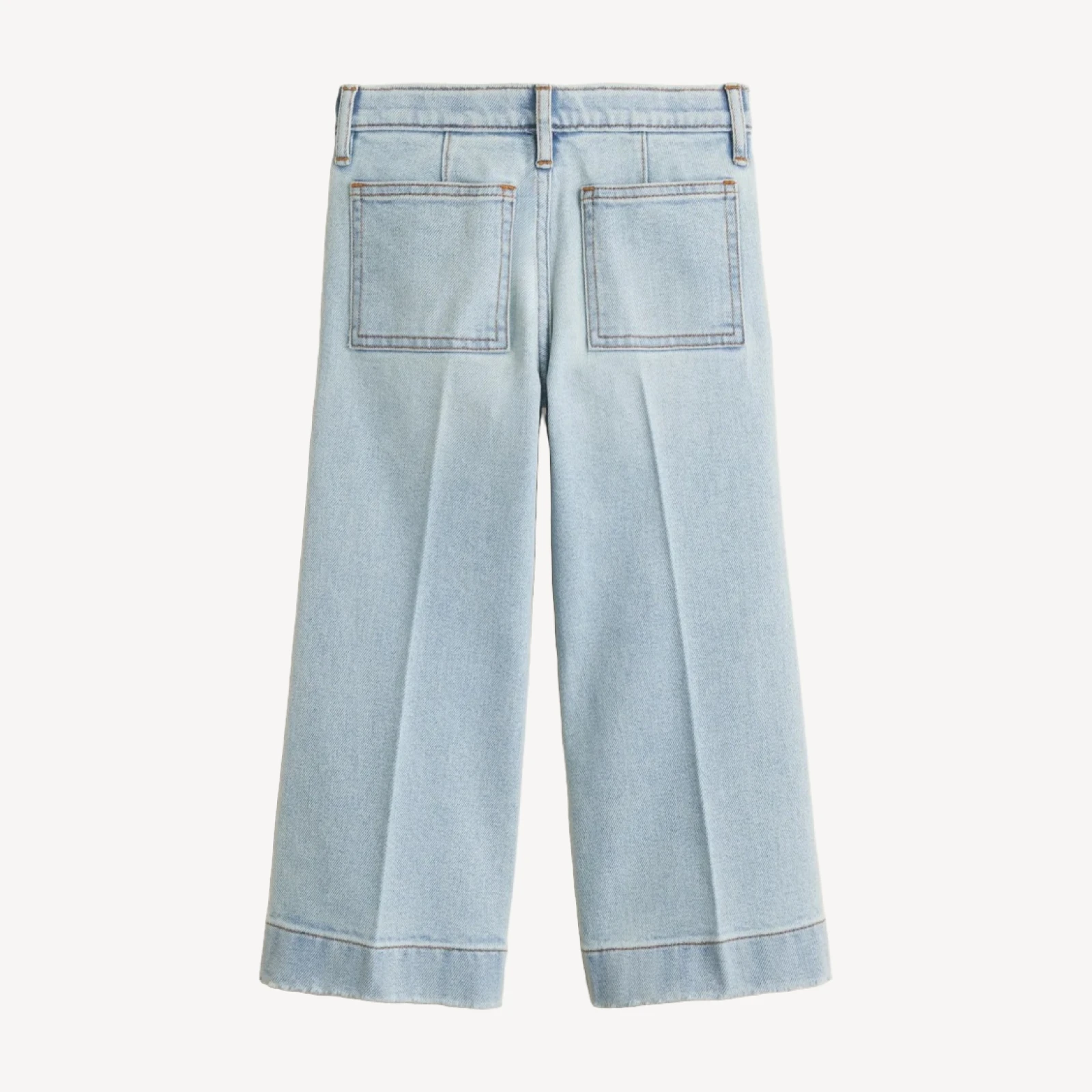 Girls' Sailor stretch denim trouser