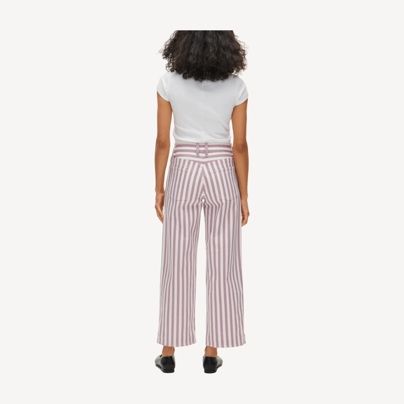 Everyday wide-leg ankle jean in stretch