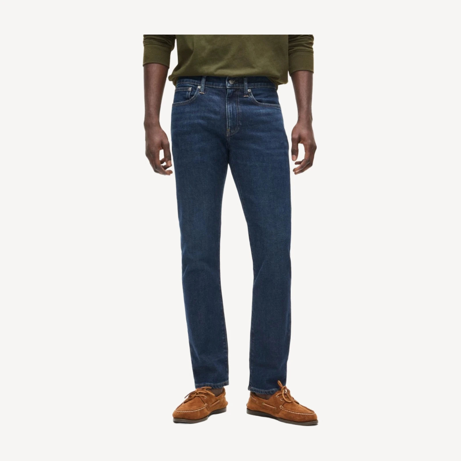 484 Slim-fit stretch jean in one-year wash