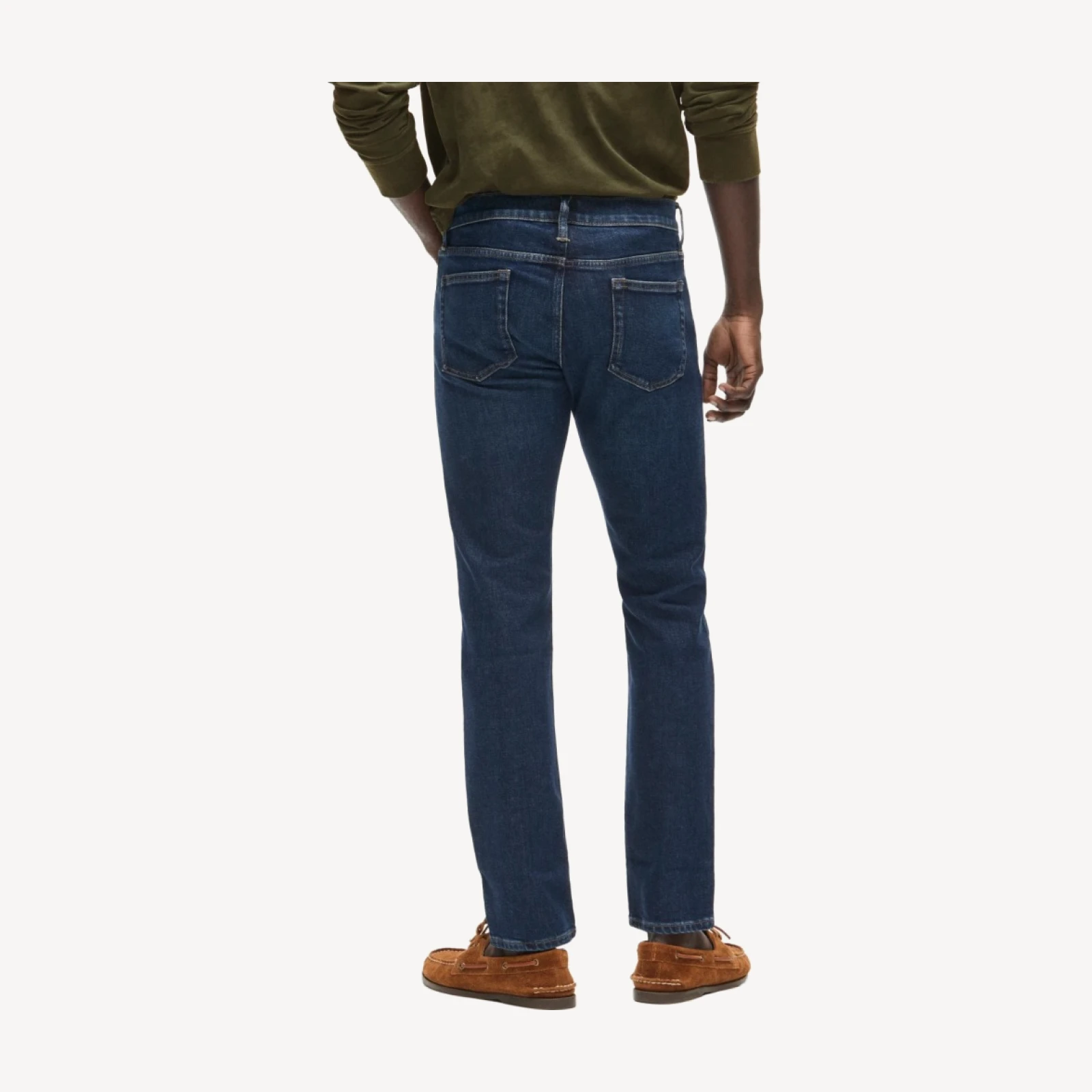 484 Slim-fit stretch jean in one-year wash