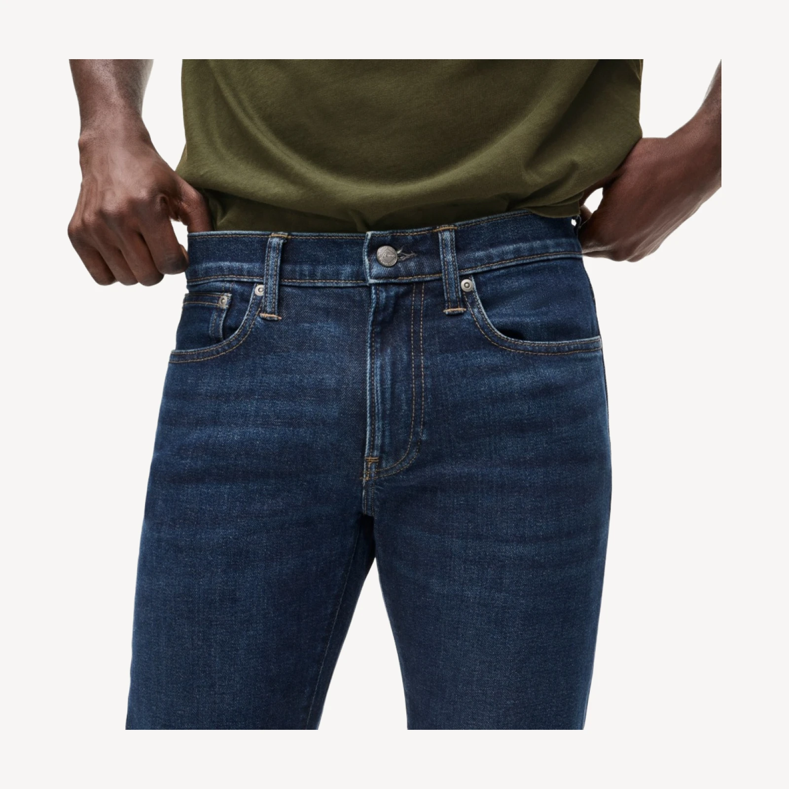 484 Slim-fit stretch jean in one-year wash