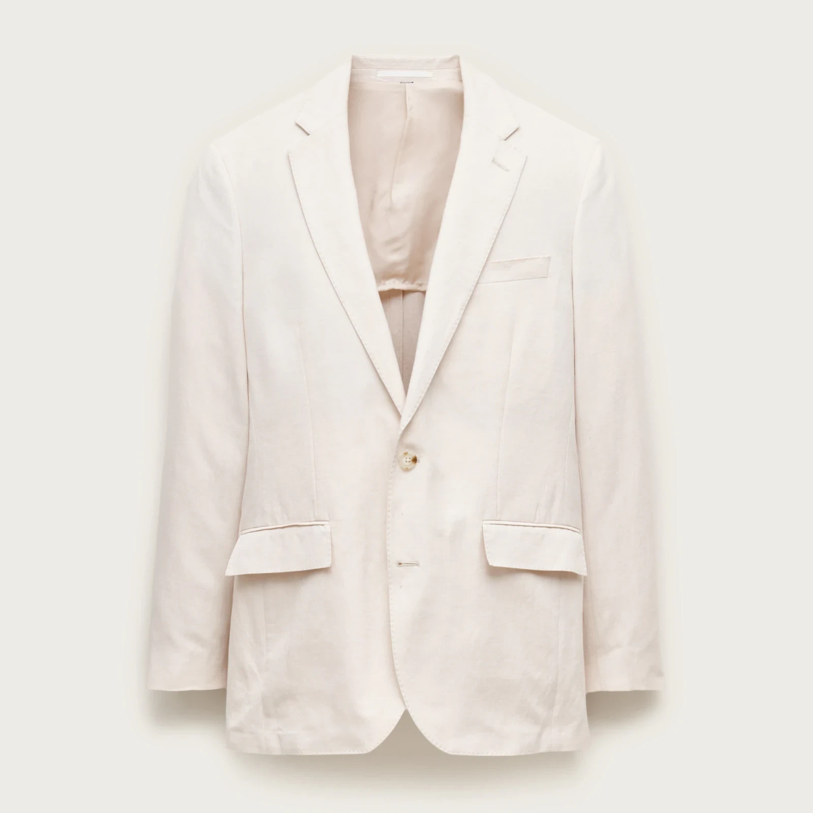 Ludlow Slim-fit suit jacket in Baird McNutt Irish cotton-linen blend