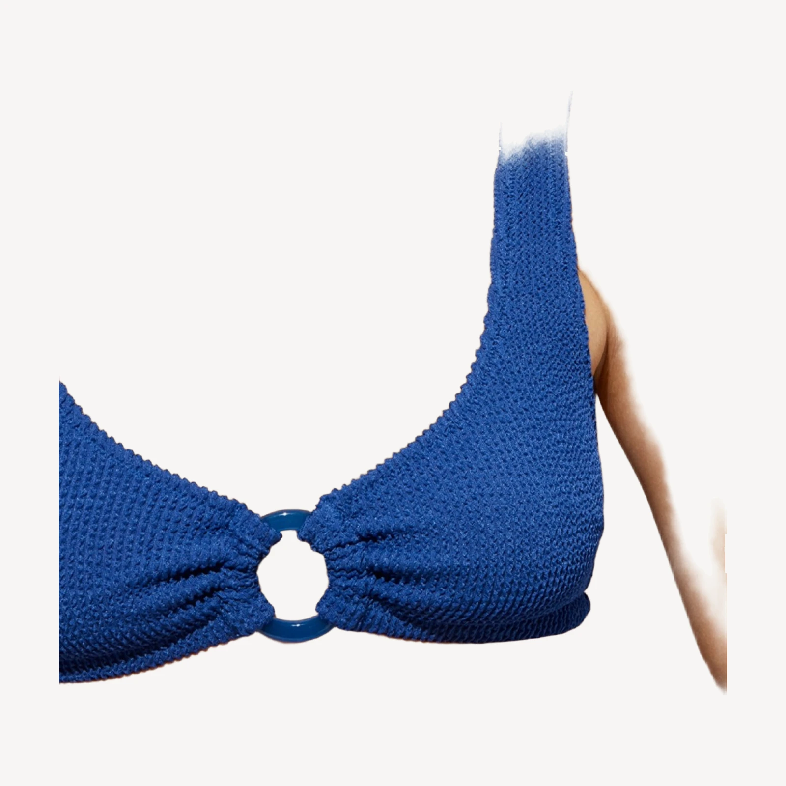 Claudia O-ring scrunchie bikini top