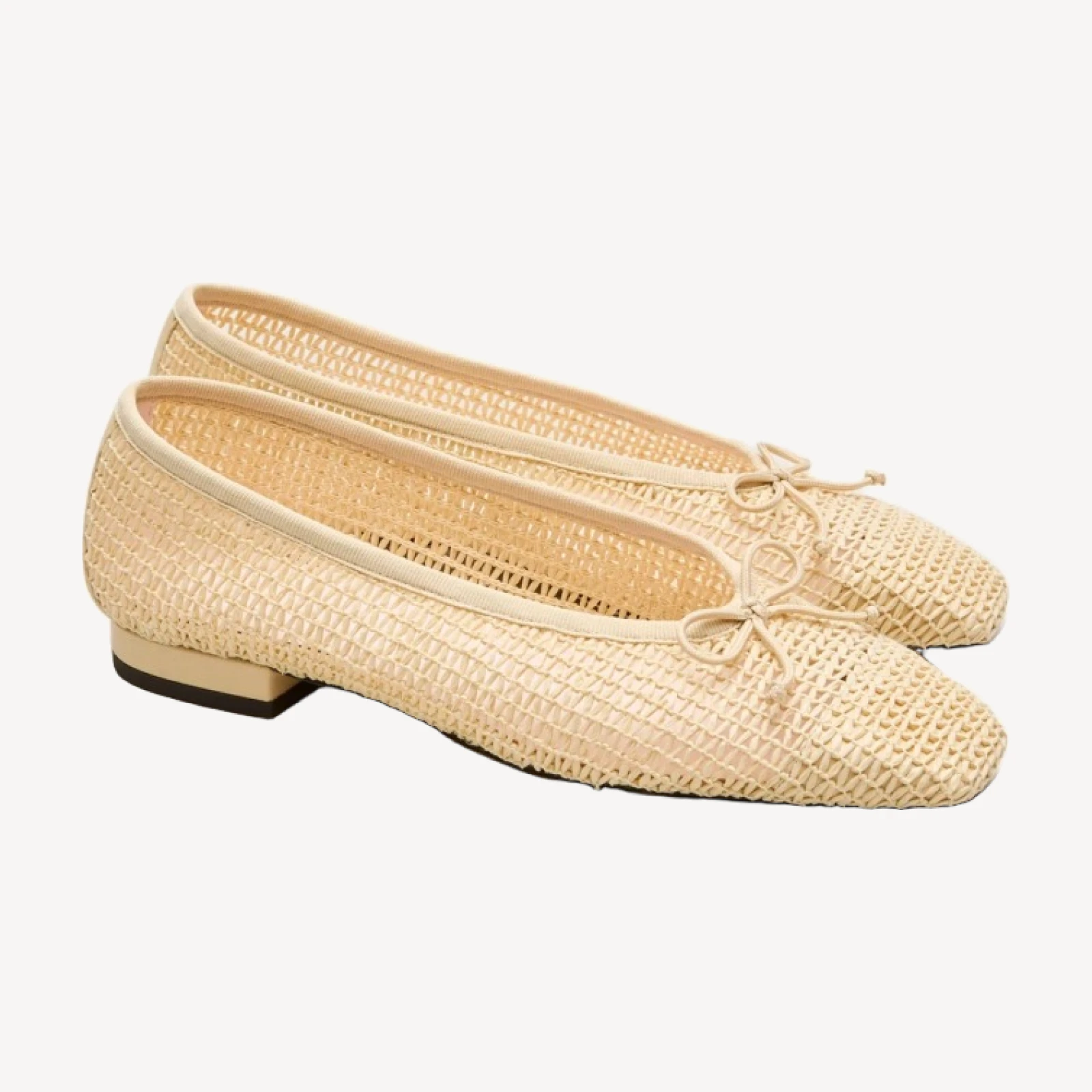 Sophie open-weave ballet flats