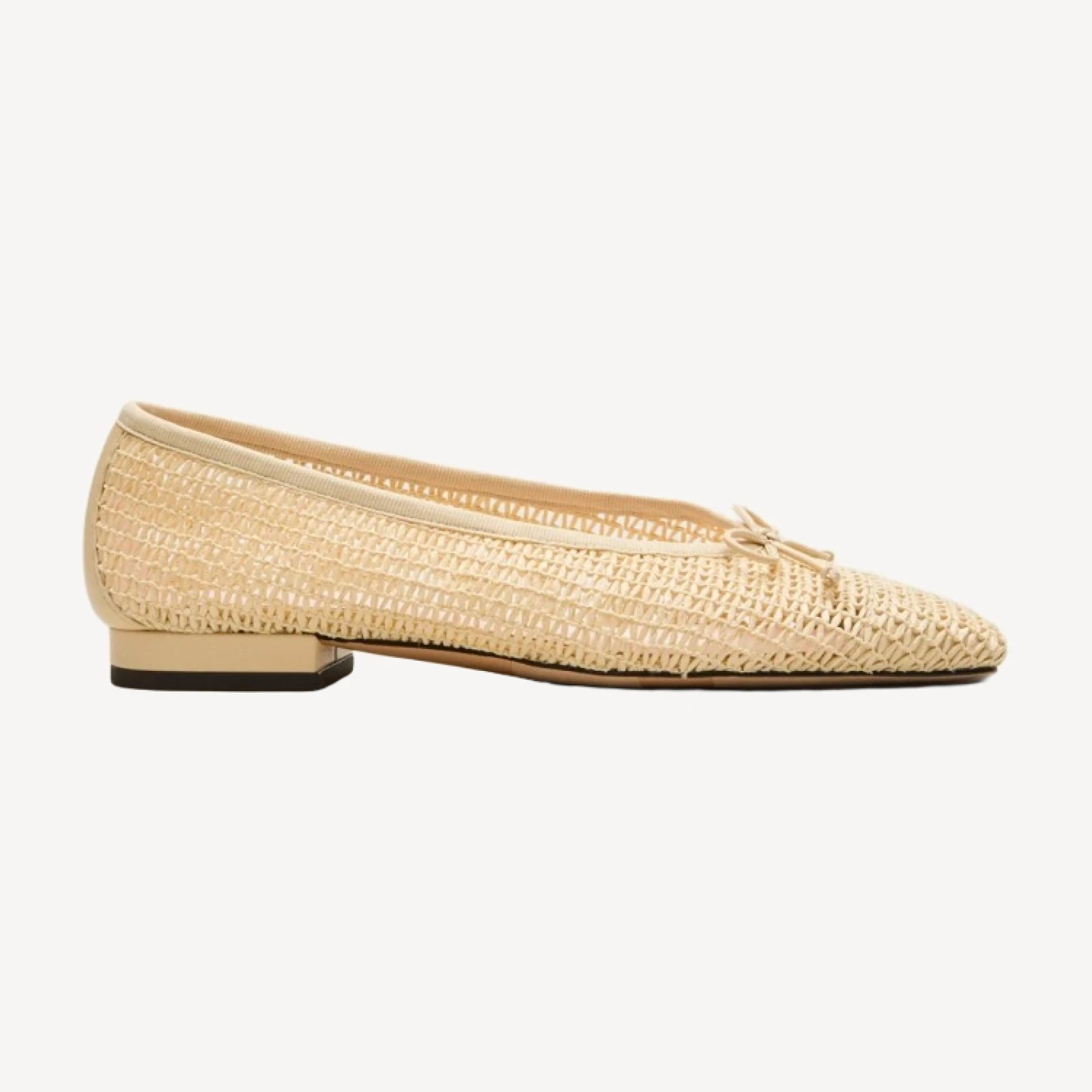 Sophie open-weave ballet flats