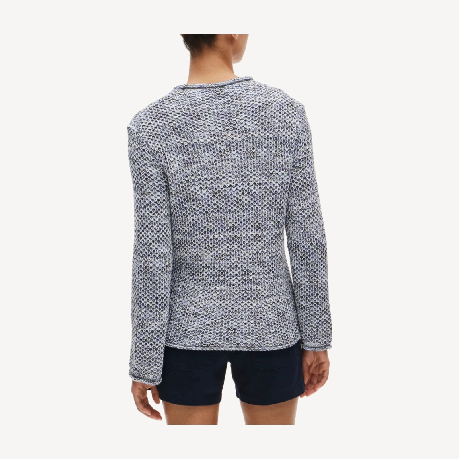 Space-dyed Rollneck™ sweater
