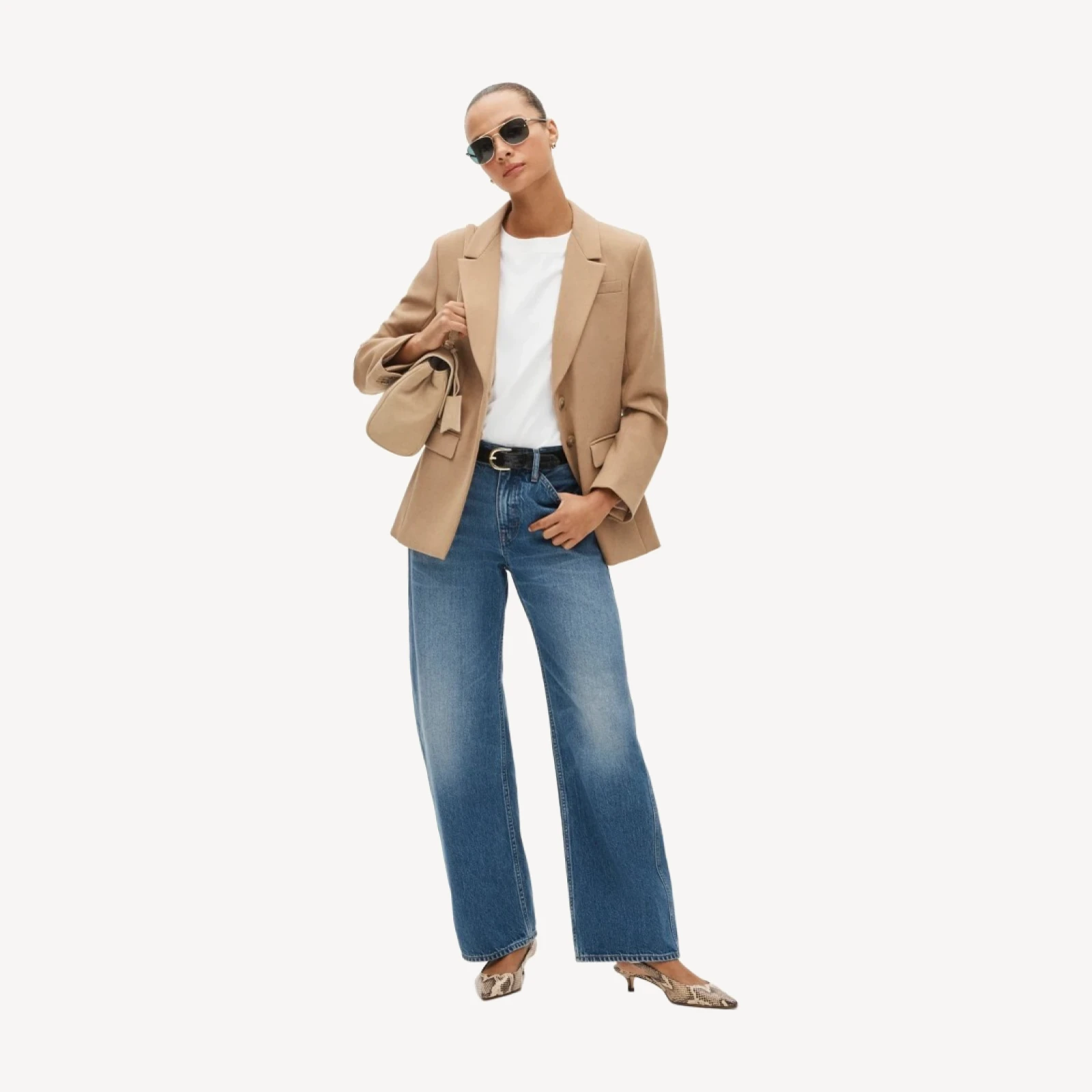 Madelyn blazer in four-season stretch