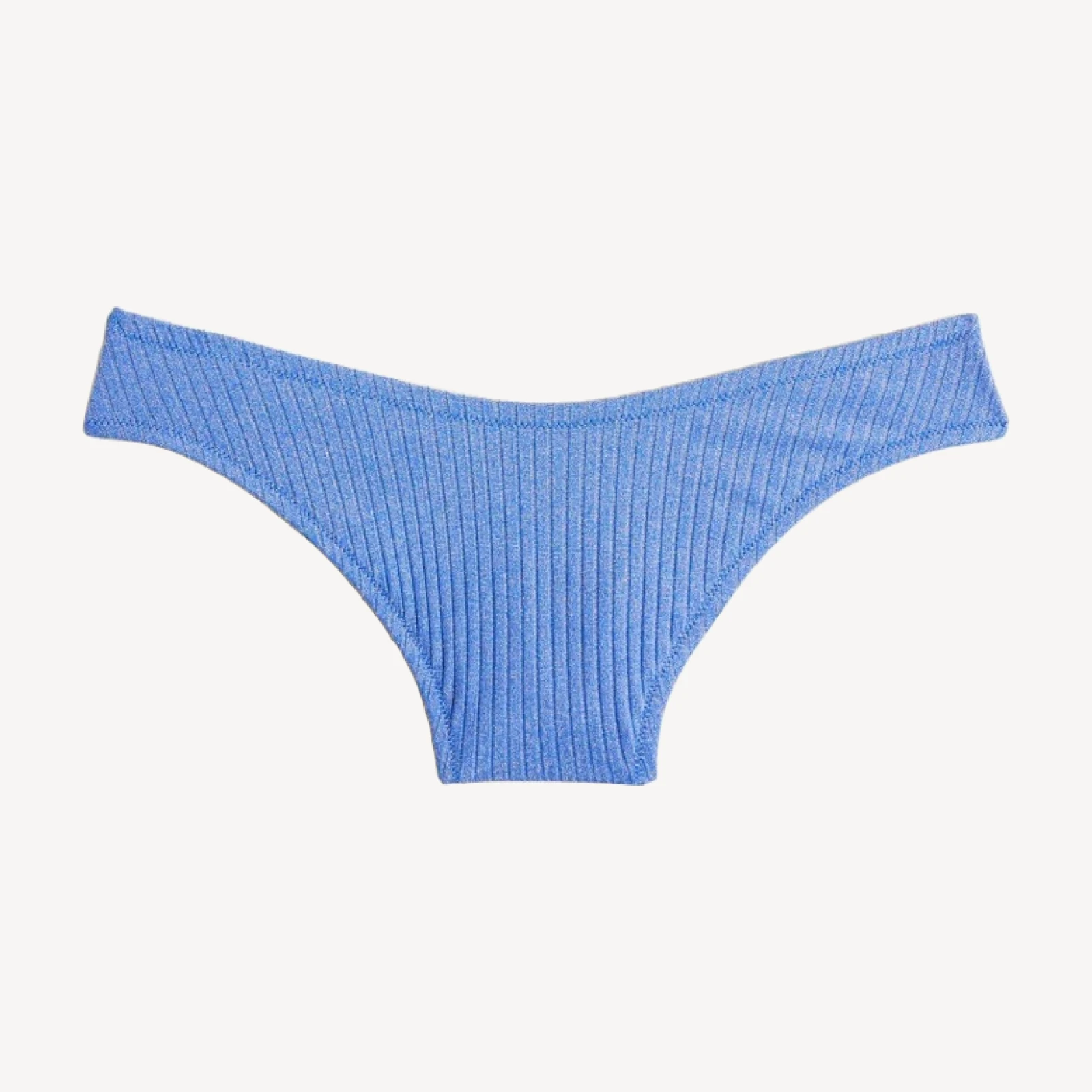 Sunny sparkle rib bikini bottom