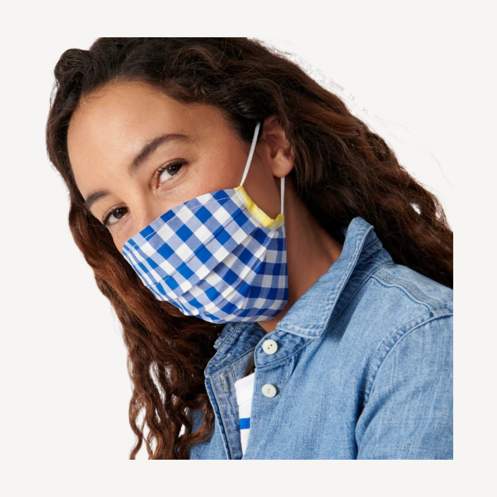 Pack-of-three nonmedical face masks in mixed prints