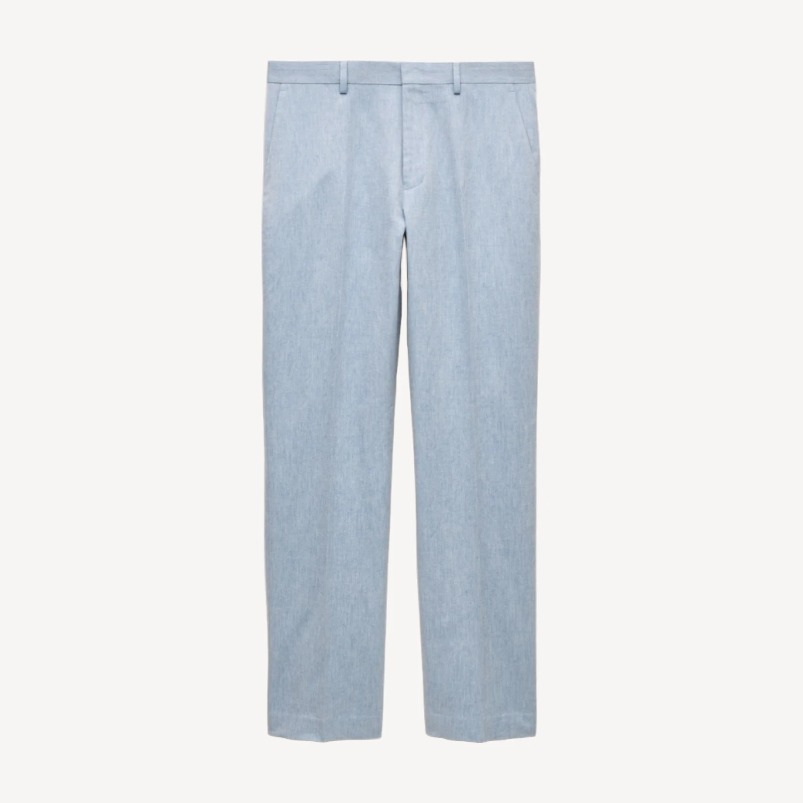 Crosby Classic-fit suit pant in Baird McNutt Irish cotton-linen blend