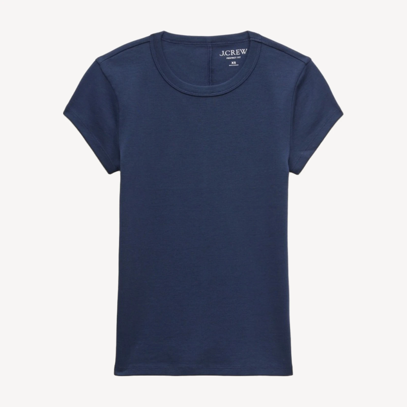 Perfect-fit crewneck T-shirt
