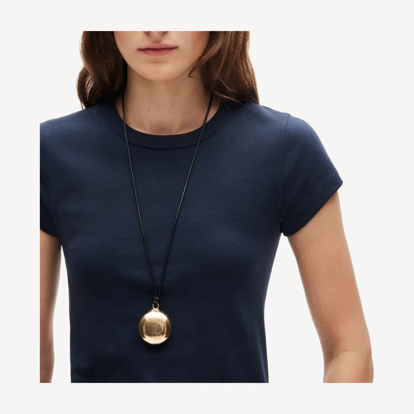 Perfect-fit crewneck T-shirt