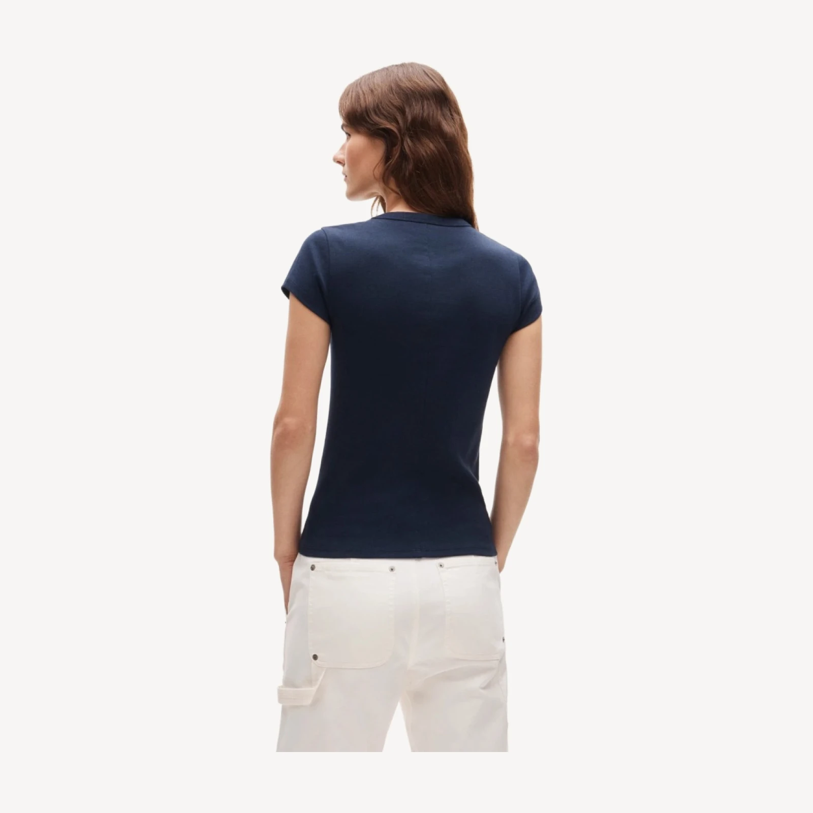 Perfect-fit crewneck T-shirt