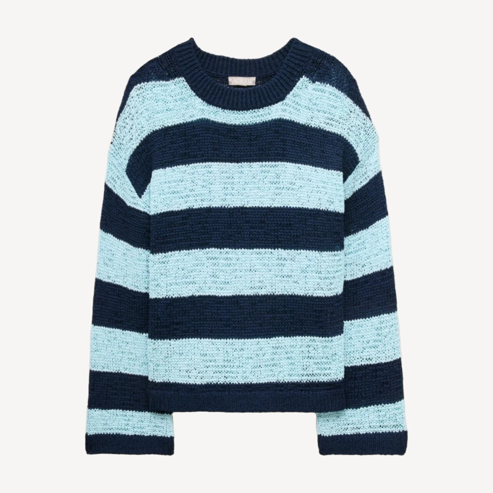 Montauk pullover sweater in rugby stripe