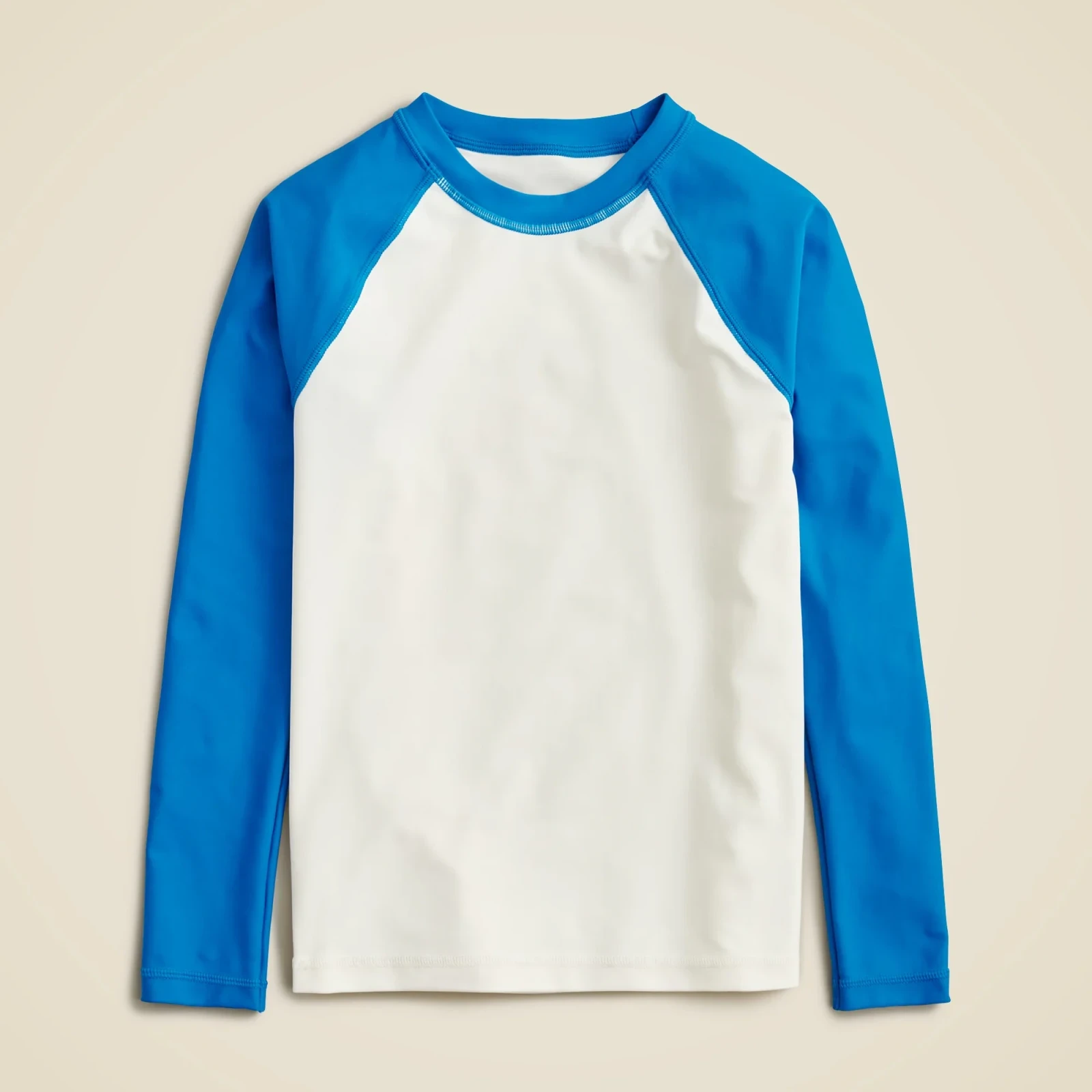Kids' baseball rash guard