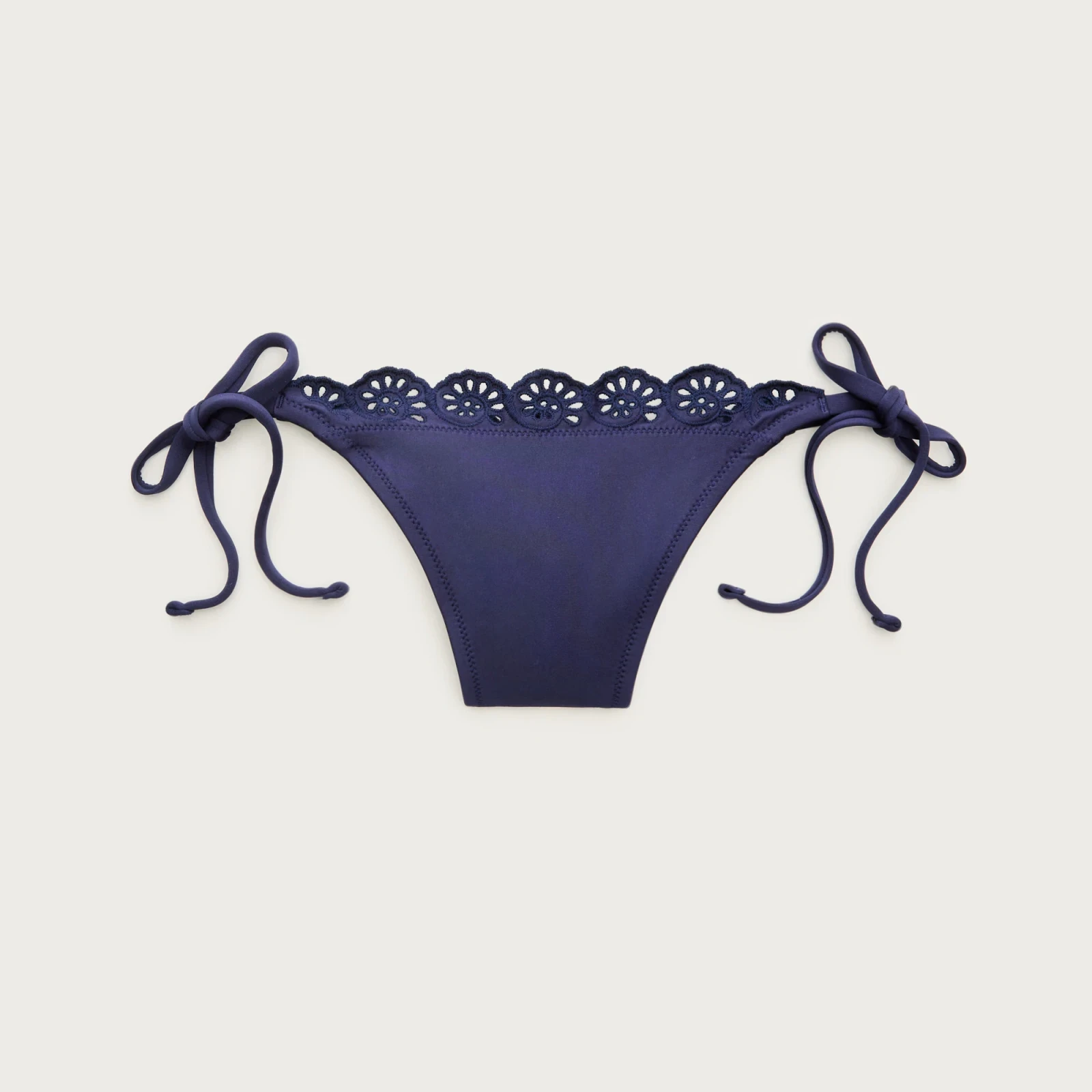 Eyelet string bikini bottom in Classic Sculpt™