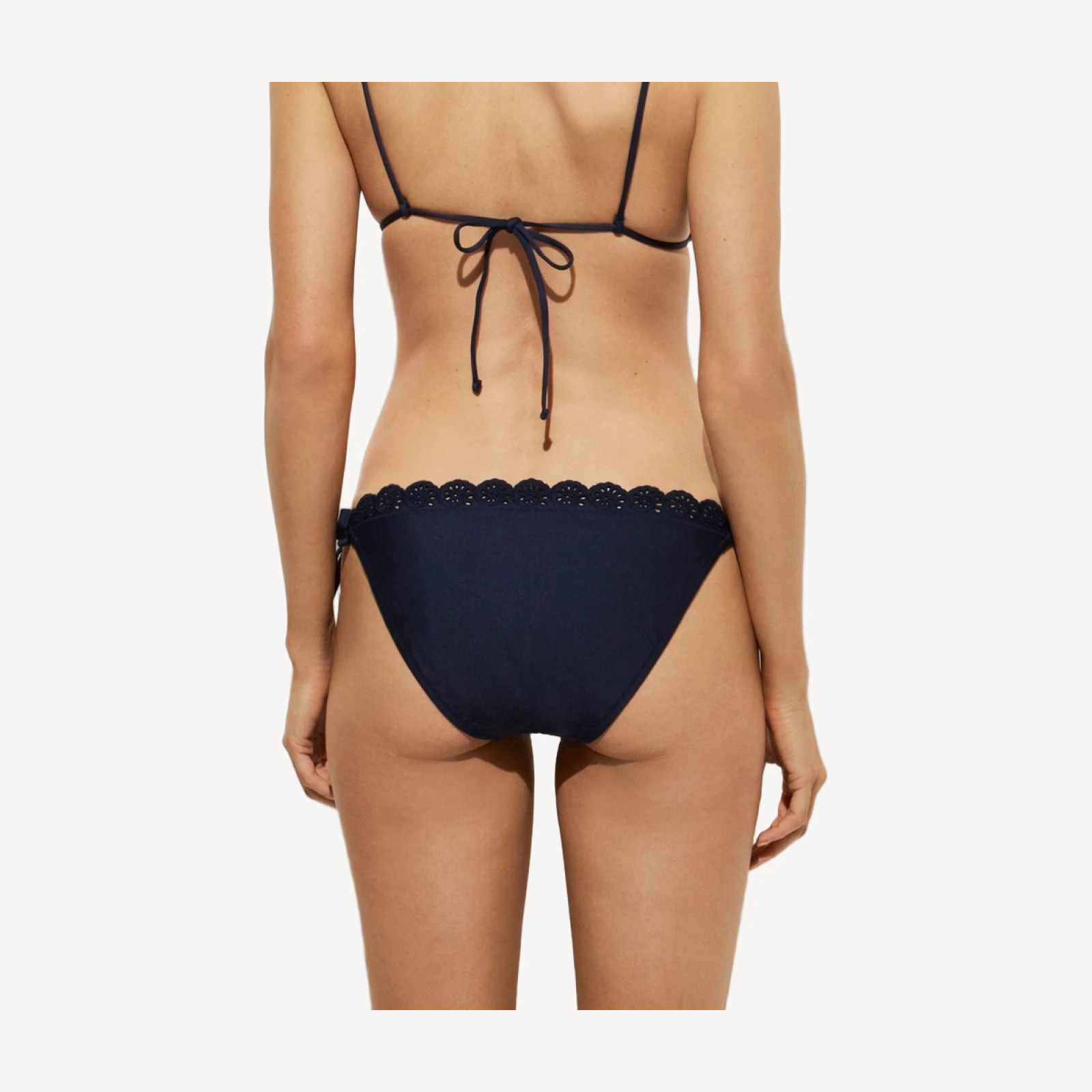 Eyelet string bikini bottom in Classic Sculpt™