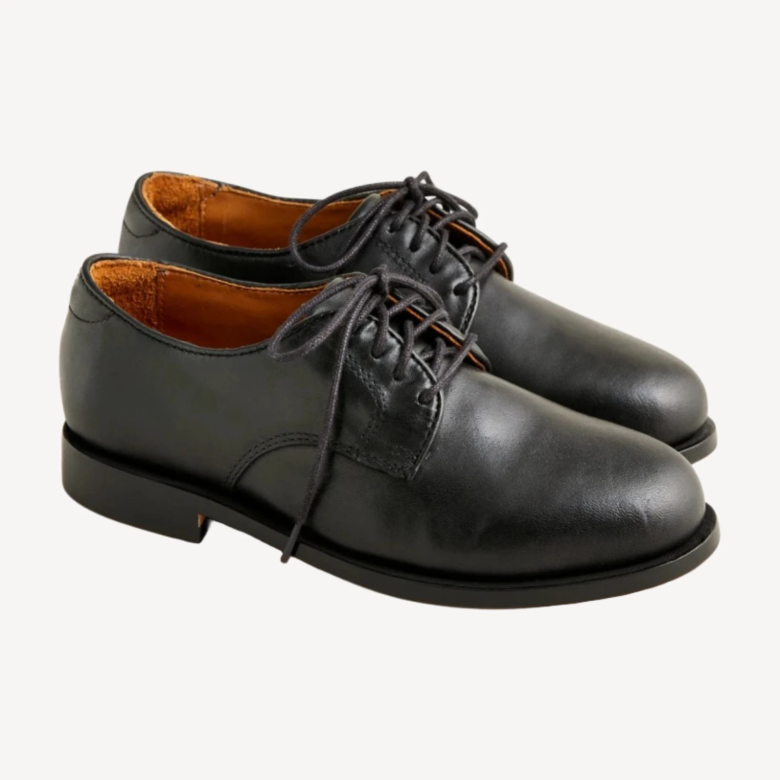 Boys' oxford shoes in leather