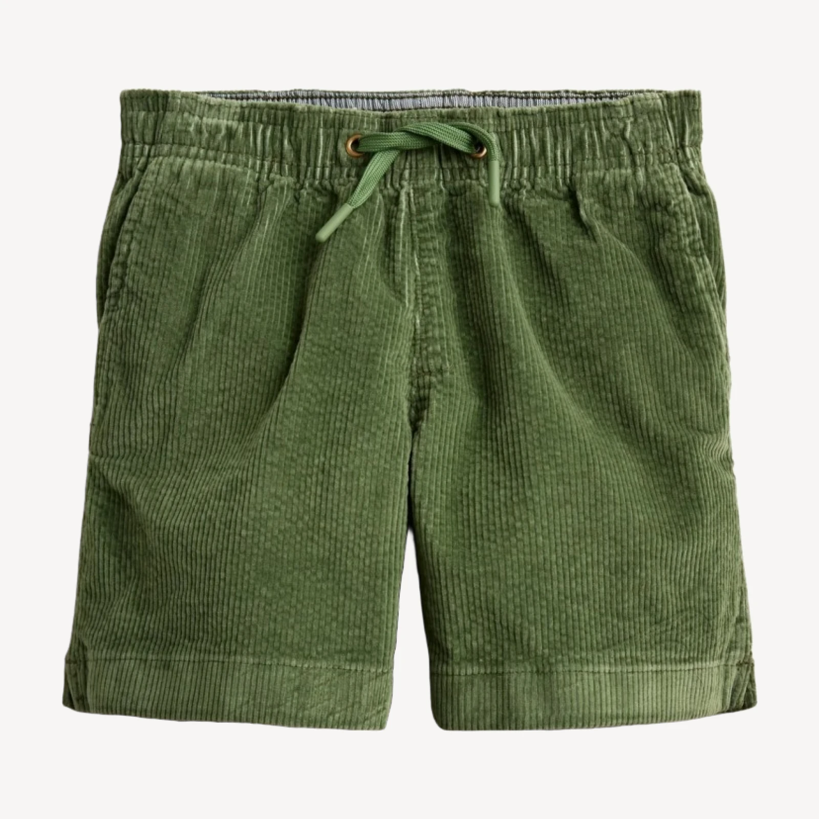 Kids' pull-on short in wide-wale corduroy