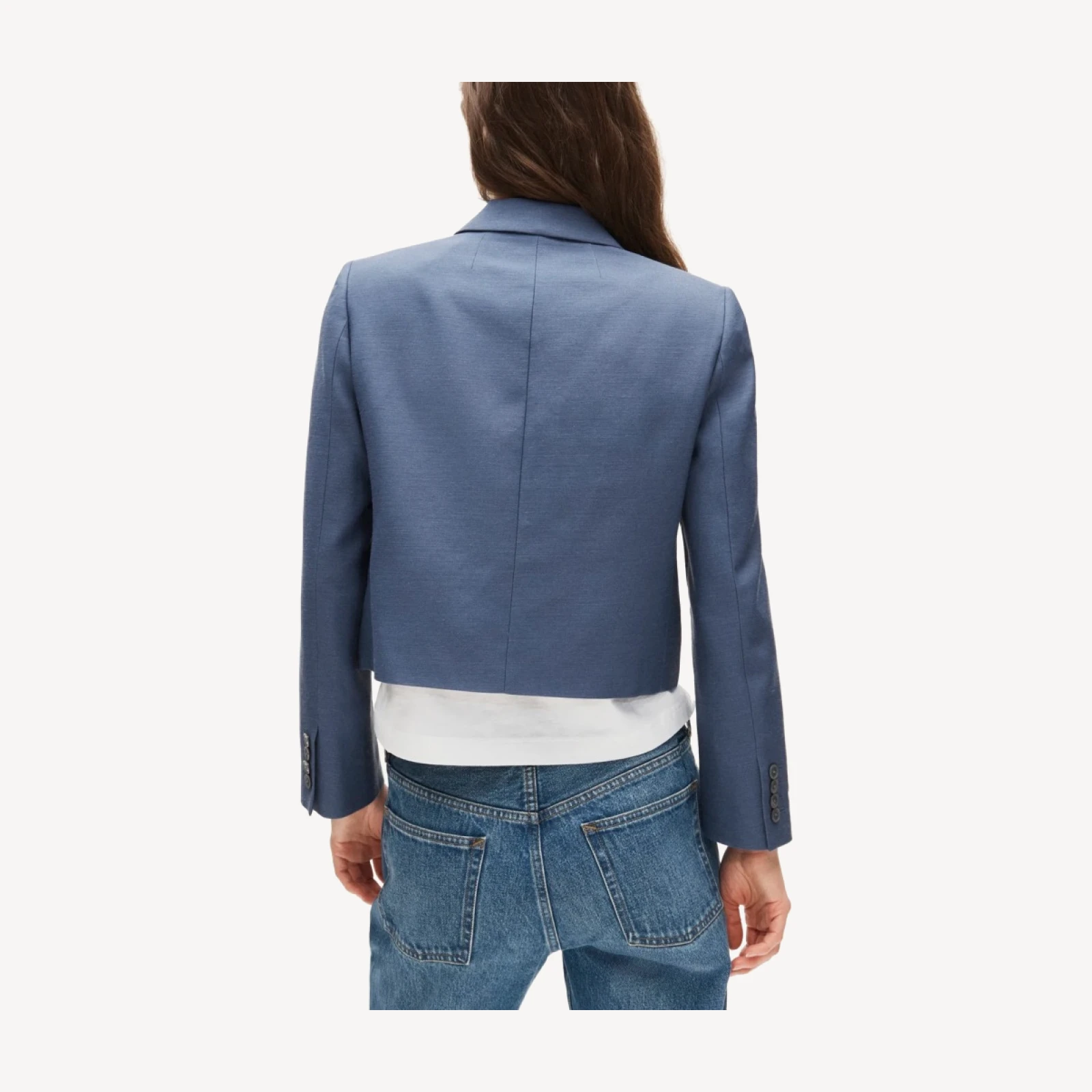 Lenore lady blazer in Gramercy linen blend