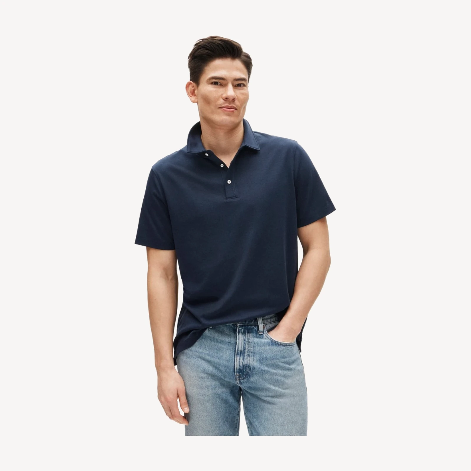 Polo shirt in Pima cotton