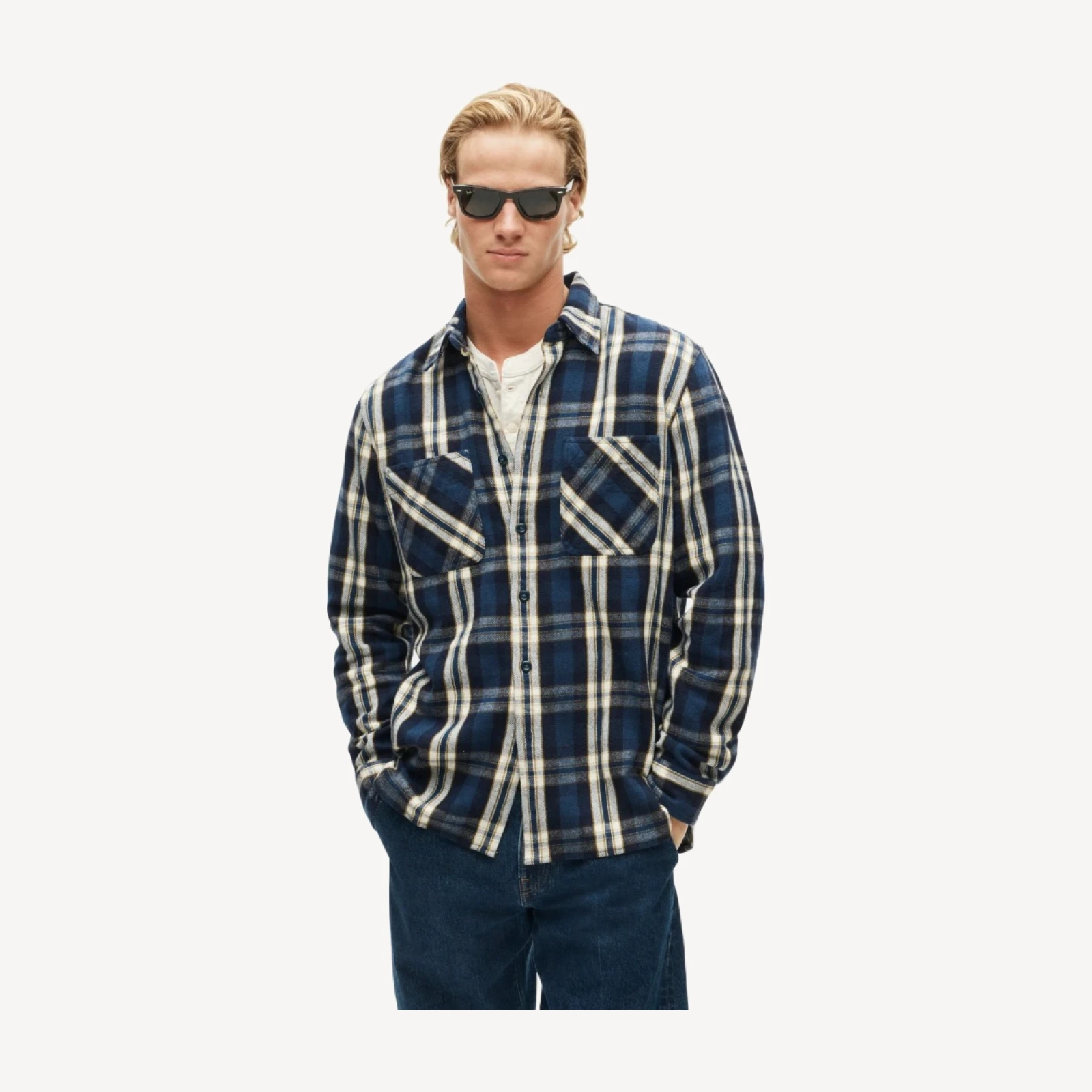 Wallace & Barnes flannel workshirt